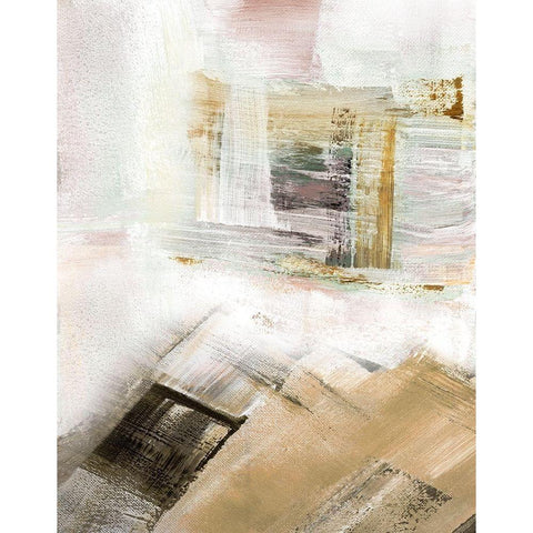 Sweep II White Modern Wood Framed Art Print by Shapiro, Judith