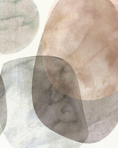 Right Object II Black Ornate Wood Framed Art Print with Double Matting by Robinson, Carol