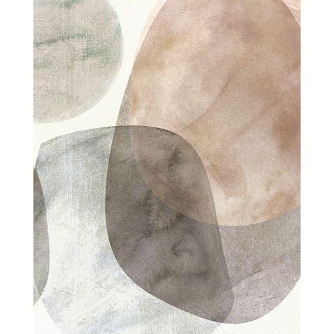 Right Object II White Modern Wood Framed Art Print by Robinson, Carol