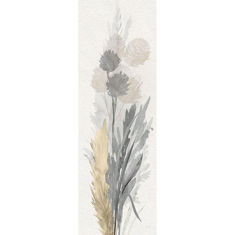 Cattail Road I Black Modern Wood Framed Art Print by Jill, Susan