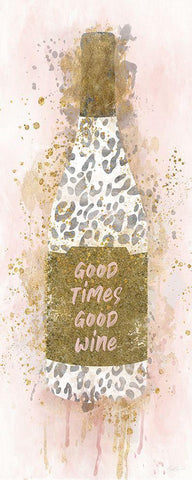Good Times Black Ornate Wood Framed Art Print with Double Matting by Carpentieri, Natalie