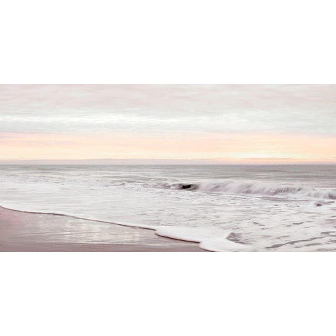 Dawn on the Horizon II Black Modern Wood Framed Art Print with Double Matting by Carpentieri, Natalie