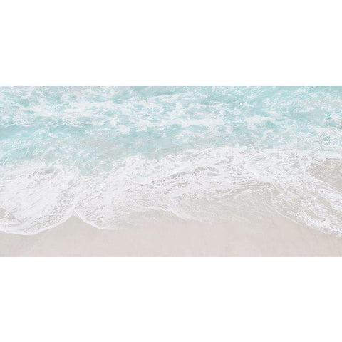Coastline Tide Black Modern Wood Framed Art Print with Double Matting by Carpentieri, Natalie