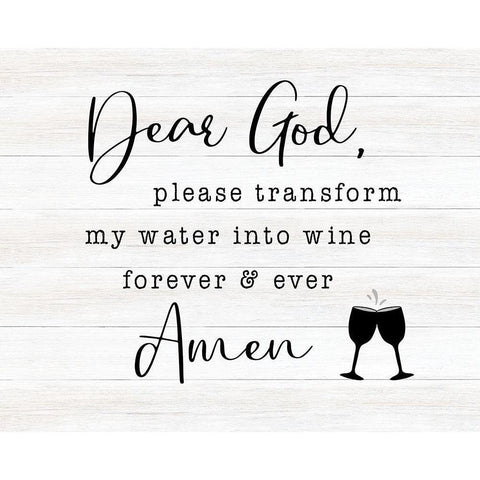 Water to Wine Gold Ornate Wood Framed Art Print with Double Matting by CAD Designs