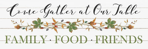 Feeding Friends I Black Ornate Wood Framed Art Print with Double Matting by Robinson, Carol