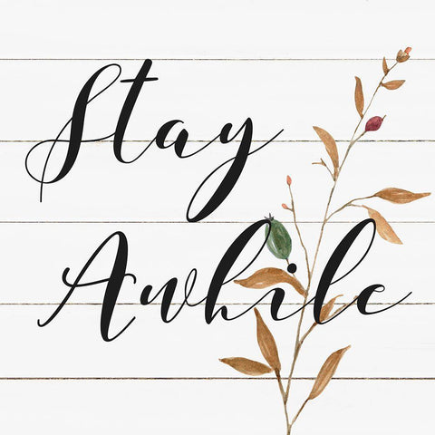 Feeding Friends III White Modern Wood Framed Art Print with Double Matting by Robinson, Carol