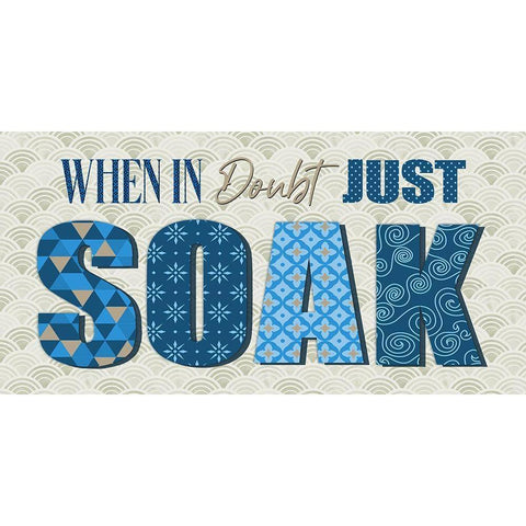 When in Doubt Black Modern Wood Framed Art Print by Knutsen, Conrad