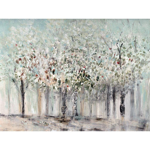 Mornings Soft Light Black Modern Wood Framed Art Print by Jill, Susan