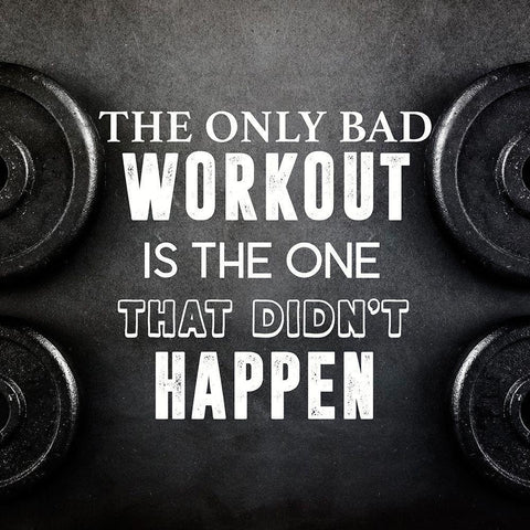 Bad Workout Black Ornate Wood Framed Art Print with Double Matting by CAD Designs