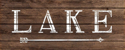 To the Lake Black Ornate Wood Framed Art Print with Double Matting by CAD Designs