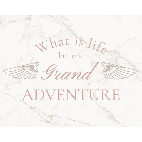 What is Life Black Modern Wood Framed Art Print by Murray, Amanda