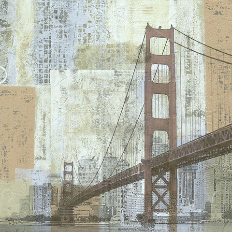 Soft Light Bay Black Modern Wood Framed Art Print with Double Matting by Craven, Katrina