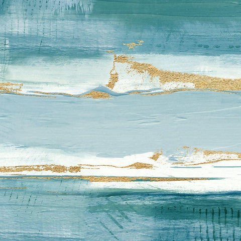 Cool Spring II White Modern Wood Framed Art Print by Jill, Susan