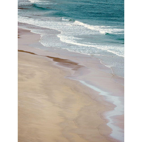 Low Tide Summer Gold Ornate Wood Framed Art Print with Double Matting by Delimont, Danita