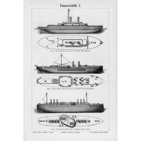 Industrial Ship White Modern Wood Framed Art Print by CAD Designs