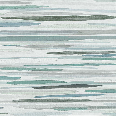 Wind and Water I Black Modern Wood Framed Art Print by Jill, Susan