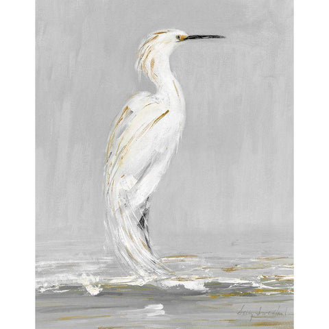 Coast Watching I White Modern Wood Framed Art Print by Swatland, Sally