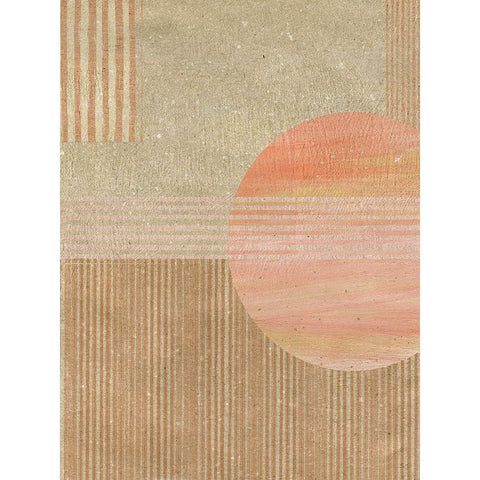 Adobe Sunrise II White Modern Wood Framed Art Print by Jill, Susan
