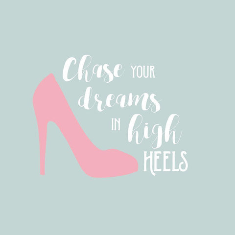 Chase Your Dreams Gold Ornate Wood Framed Art Print with Double Matting by Murray, Amanda