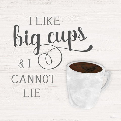 Big Cups Black Ornate Wood Framed Art Print with Double Matting by Carpentieri, Natalie