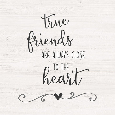 Close to the Heart Gold Ornate Wood Framed Art Print with Double Matting by Carpentieri, Natalie