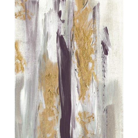 Tumultuous Amethyst II Gold Ornate Wood Framed Art Print with Double Matting by Jill, Susan