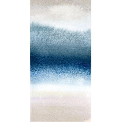 Misty Bay I Black Modern Wood Framed Art Print by Brockmon, Kristen