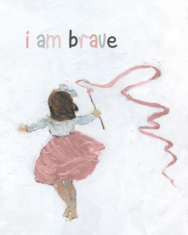 Girl Catching Wind Black Ornate Wood Framed Art Print with Double Matting by Swatland, Sally