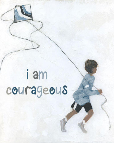 Boy Flying Kite Black Ornate Wood Framed Art Print with Double Matting by Swatland, Sally