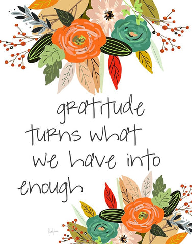 Illustrated Impressions II Black Ornate Wood Framed Art Print with Double Matting by Finn, Livi