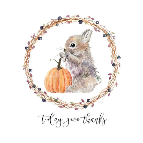 Harvest Home Bunny White Modern Wood Framed Art Print by Finn, Livi