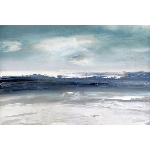 Beachcombers Paradise Gold Ornate Wood Framed Art Print with Double Matting by Swatland, Sally