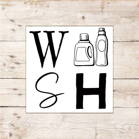 Wash White Modern Wood Framed Art Print with Double Matting by Santiago, Daniela