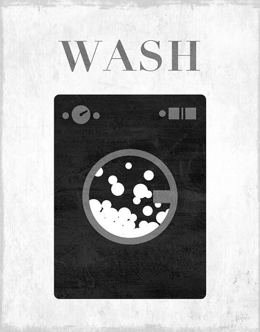 Wash Black Ornate Wood Framed Art Print with Double Matting by Carpentieri, Natalie