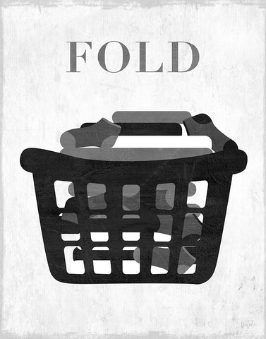 Fold Black Ornate Wood Framed Art Print with Double Matting by Carpentieri, Natalie