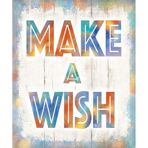 Make A Wish Gold Ornate Wood Framed Art Print with Double Matting by Knutsen, Conrad