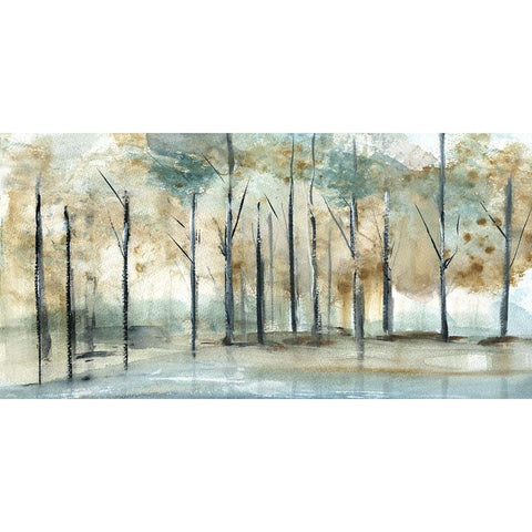Debruce Light Black Modern Wood Framed Art Print with Double Matting by Jill, Susan