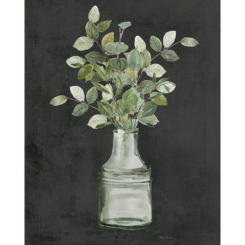 Artisanal Bouquet I Black Modern Wood Framed Art Print with Double Matting by Robinson, Carol