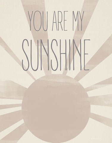 Sunshine Black Ornate Wood Framed Art Print with Double Matting by Santiago, Daniela