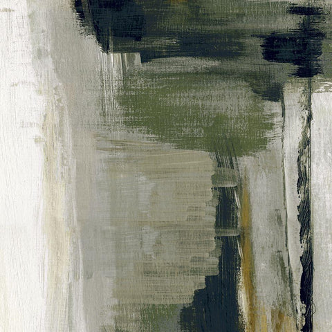 Meadow Dusk Black Modern Wood Framed Art Print by Jill, Susan