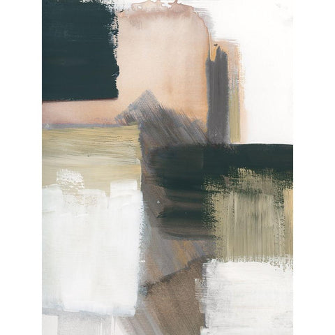 Marble Block Symmetry III Black Modern Wood Framed Art Print by Chang, Stella