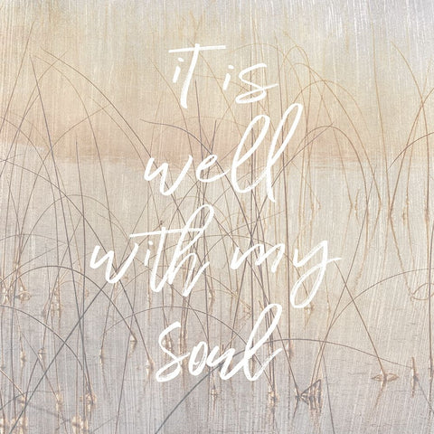 It is Well Black Ornate Wood Framed Art Print with Double Matting by Delimont, Danita