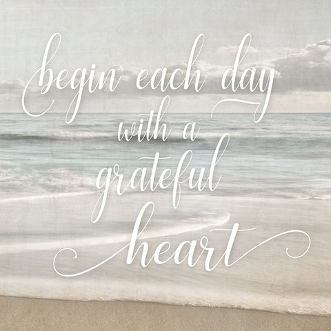 Begin Each Day Black Ornate Wood Framed Art Print with Double Matting by Delimont, Danita