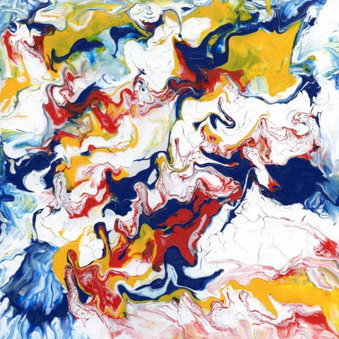 The Edge Black Modern Wood Framed Art Print with Double Matting by Segrest, Jane