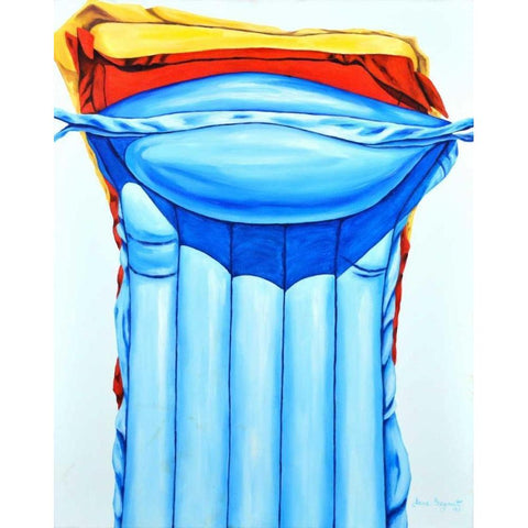 Peak-A-Boo Gold Ornate Wood Framed Art Print with Double Matting by Segrest, Jane