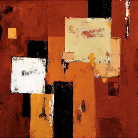 Reason Black Modern Wood Framed Art Print by Yiu, Joyce