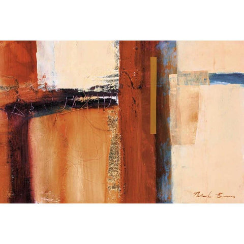 African Jewels II Black Modern Wood Framed Art Print by Barnes, Natasha