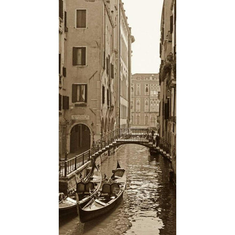 Venice Reflections Gold Ornate Wood Framed Art Print with Double Matting by Maihara/Watt, Jeff/Boyce