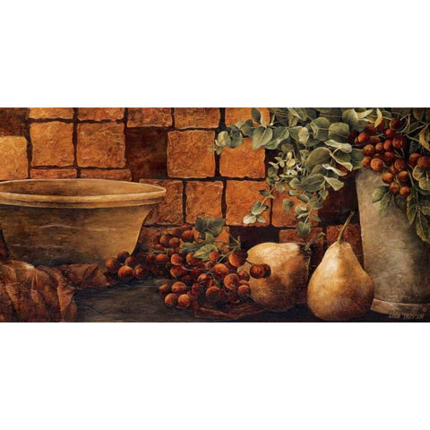 Tiled Still Life II White Modern Wood Framed Art Print by Thompson, Linda
