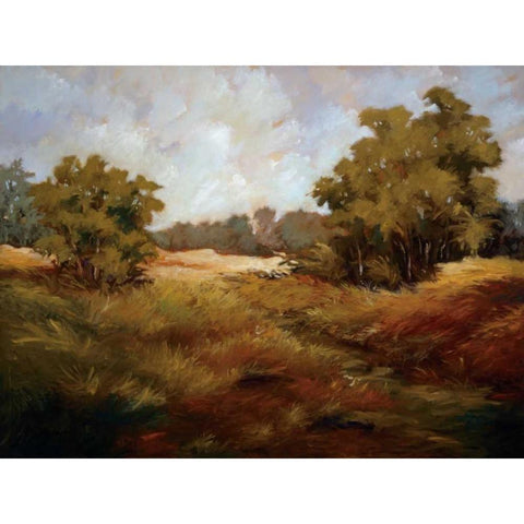 Peaceful Retreat I White Modern Wood Framed Art Print by Baynes, Maija